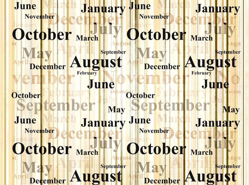 2017 Important Dates