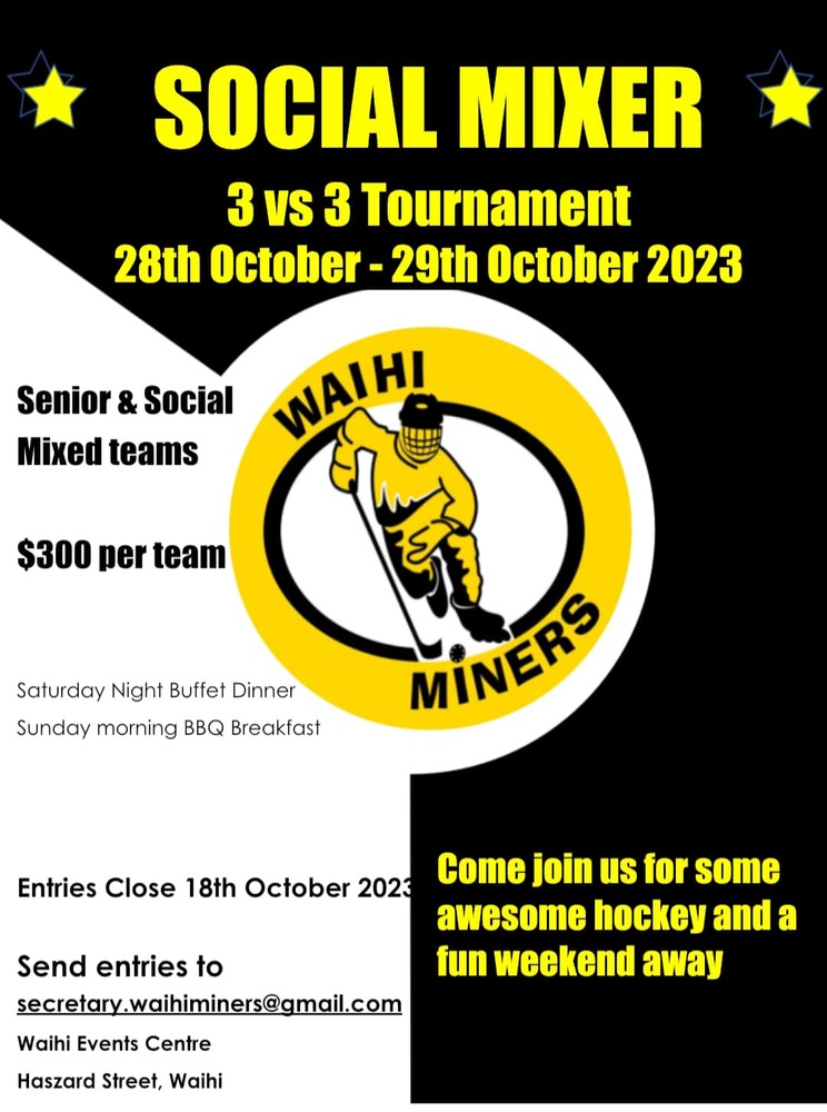 Miners 3 on 3 Social Mixer