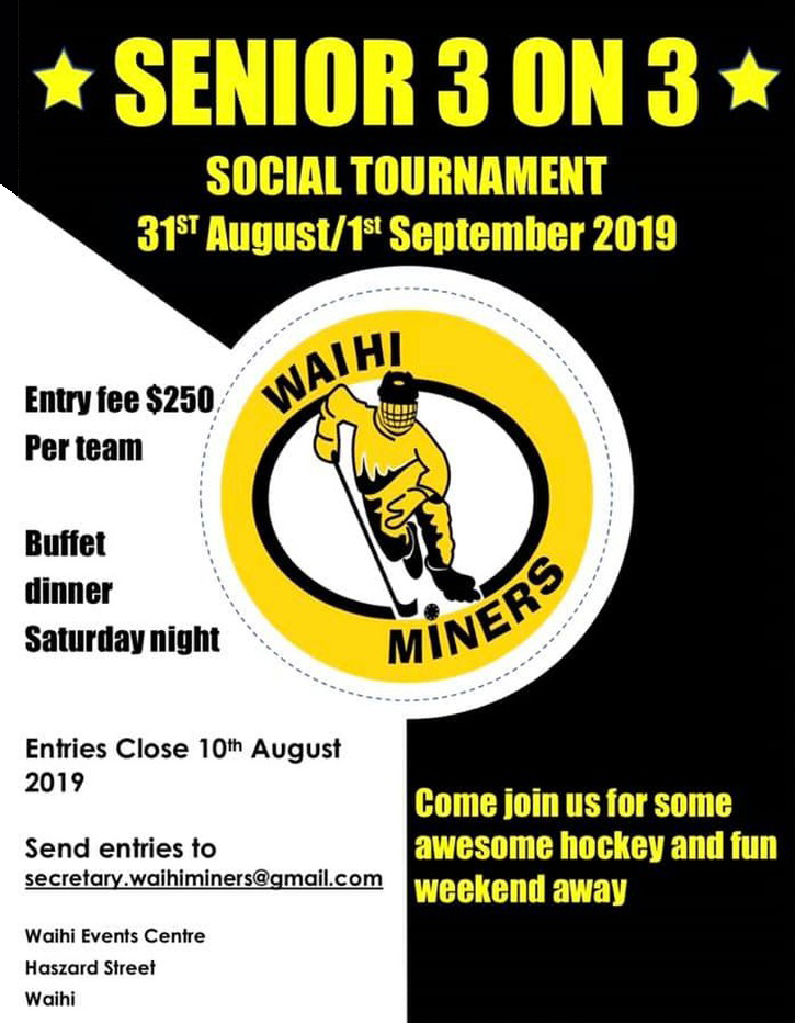 Miners Senior 3 On 3 Social Tournament