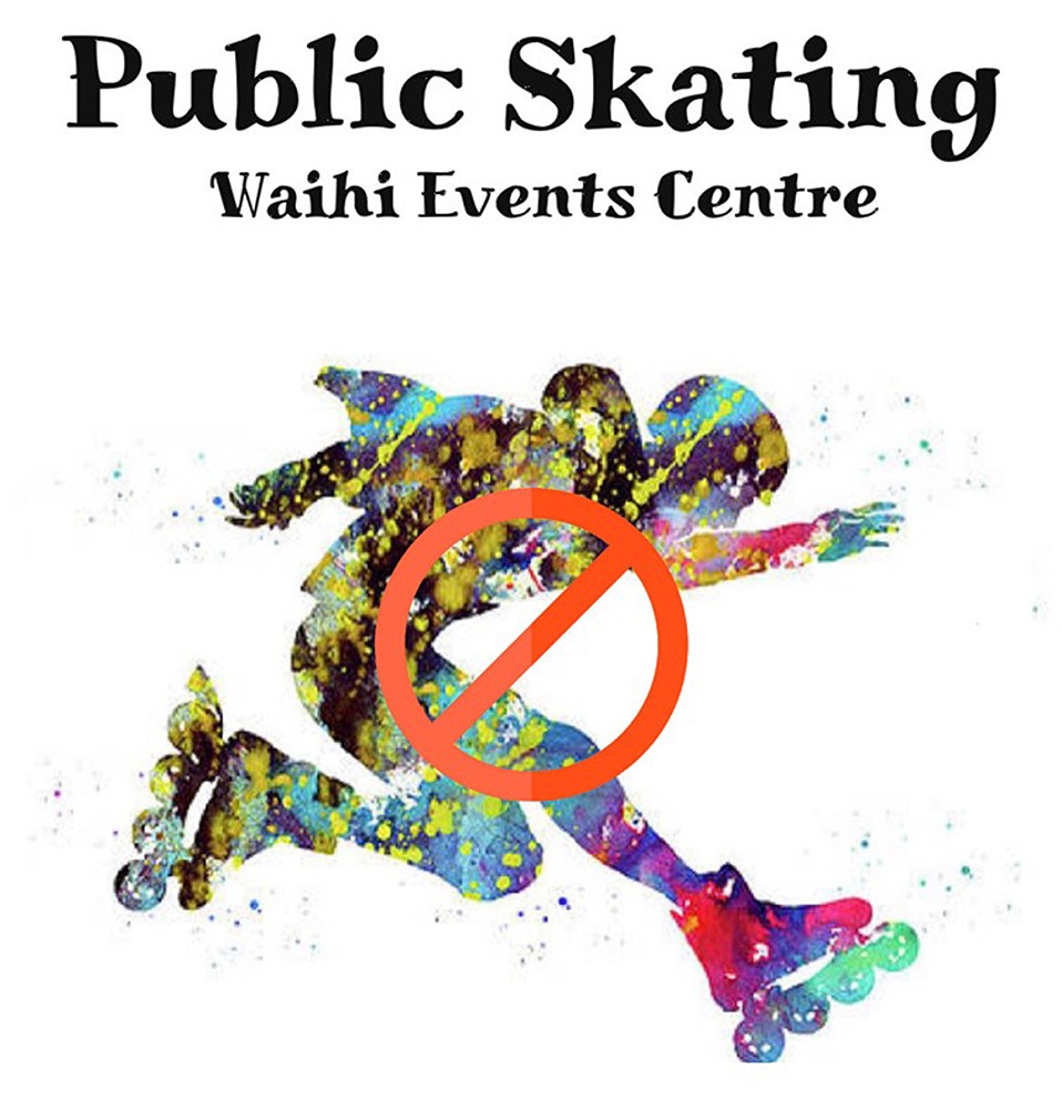 NO Saturday Night Skating 5th and 12th July 2025