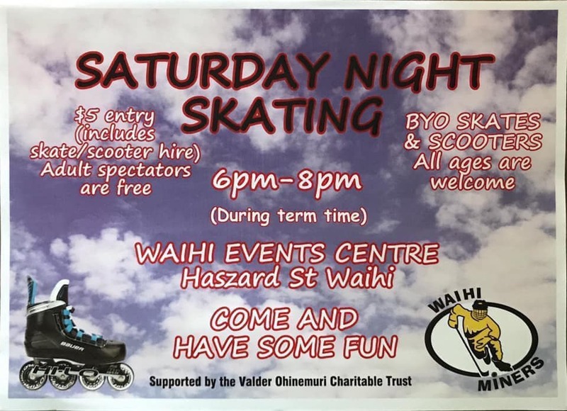 Saturday Night Skating is on again!