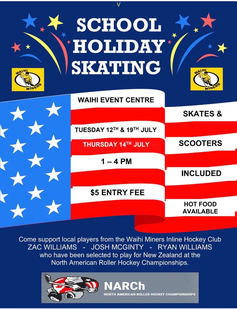 July 2022 School Holiday Skating